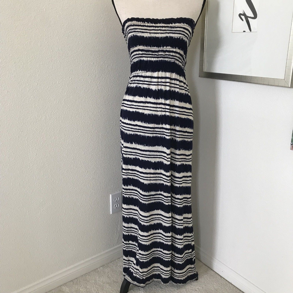 🌹🌹HOT LUXY Strapless Summer Maxi Dress size S